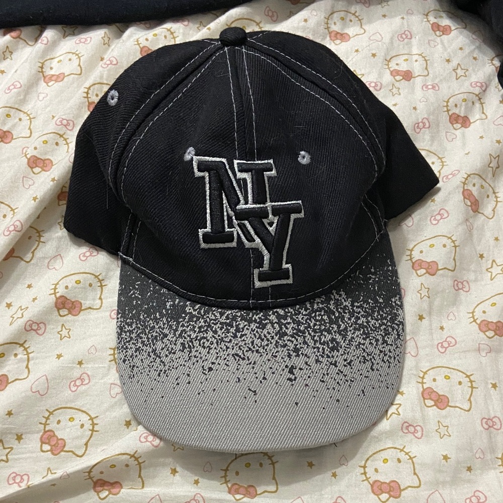 Black and Gray NY Cap